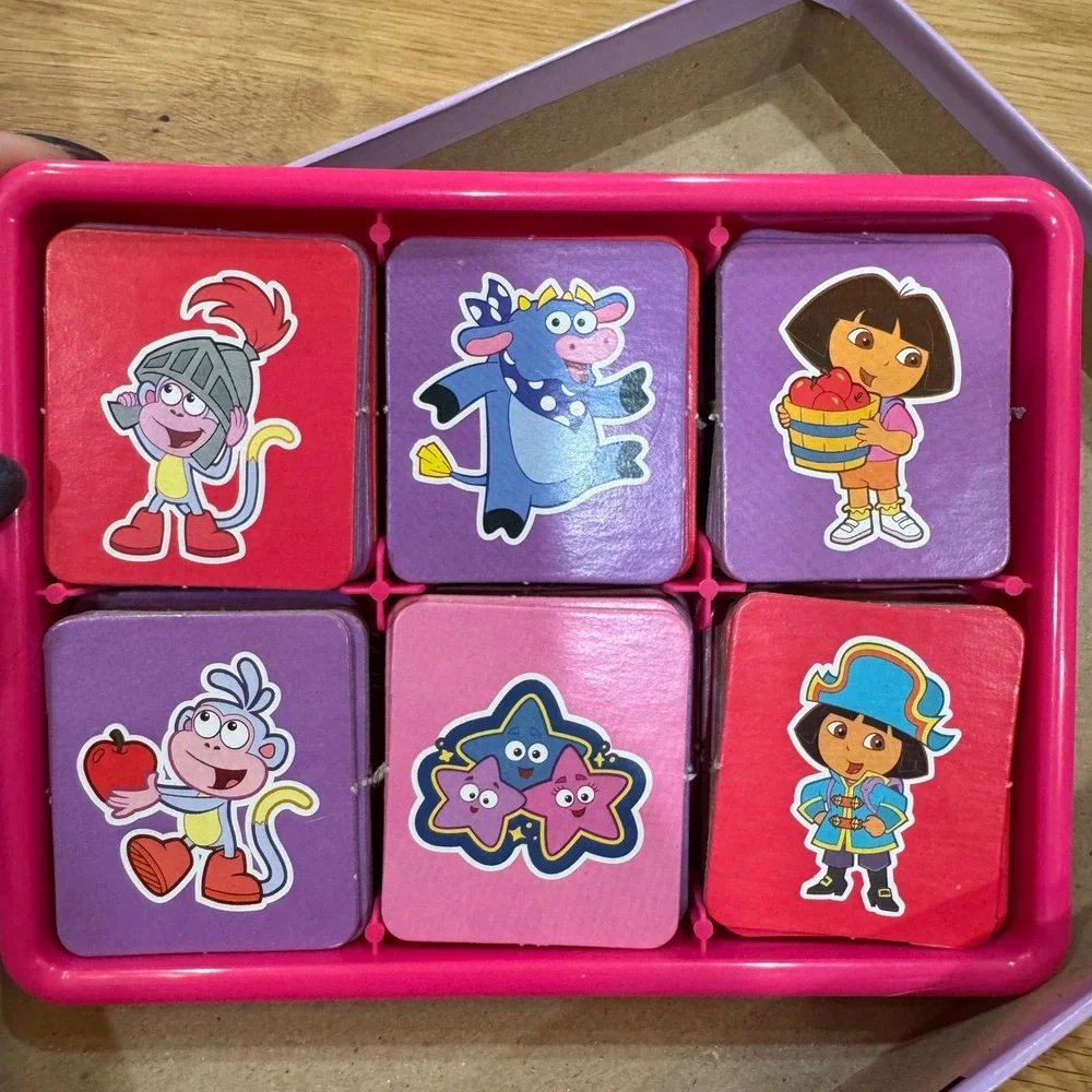Milton Bradley Dora the Explorer Memory Game 2004 Nick Jr Matching Game 42591